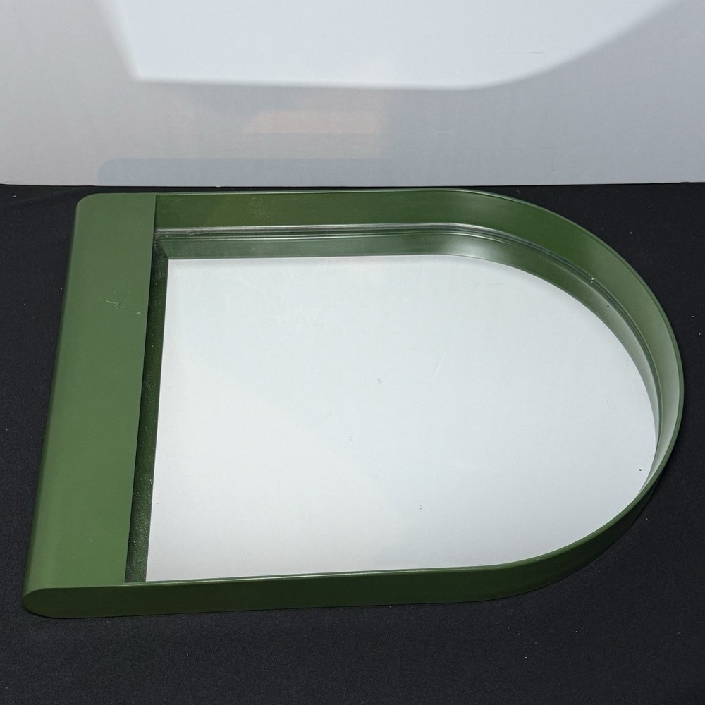 IKEA YPPERLIG Green Metal Wall Mirror HAY Danish Design Collaboration Scratch*